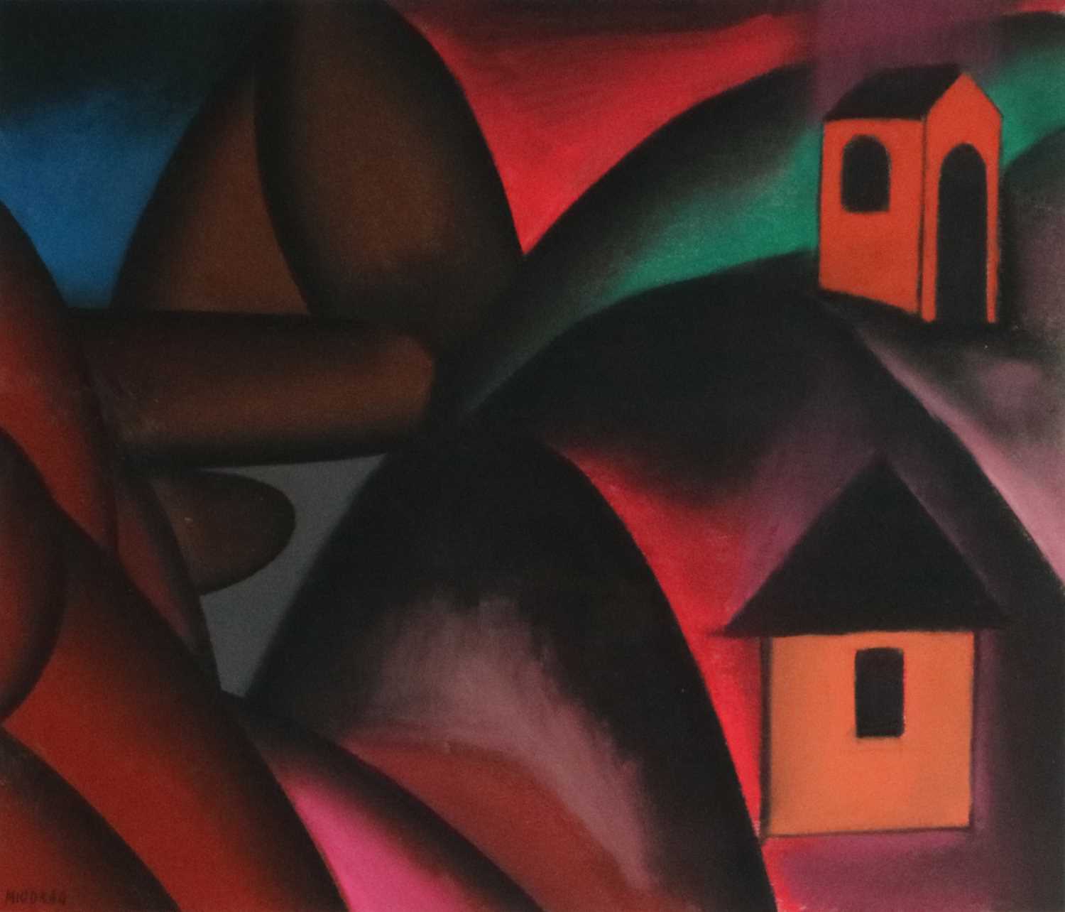 Lot 124 - Dordevic Miodrag (b.1936) Abstract Landscape