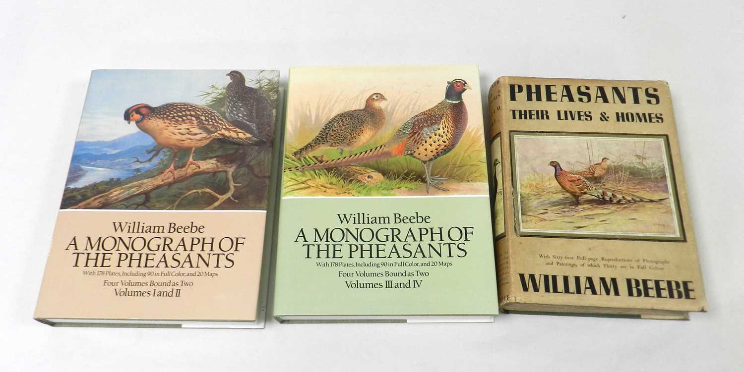 Lot 46 - BEEBE, William, Pheasants, their lives and...