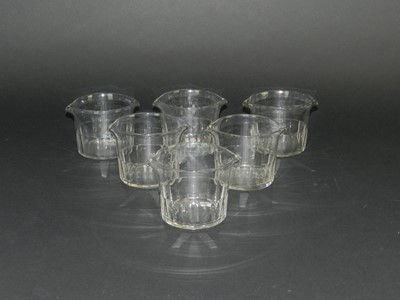 Lot 412 - A set of six George III wine rinsers