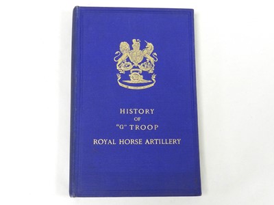 Lot 60 - DAVSON, Major H.M, The Story of 'G' Troop,...