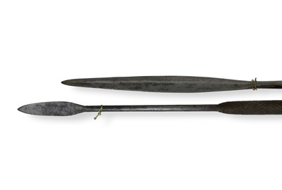 Lot 249 - A late 19th century South African spear