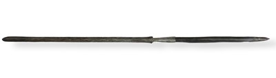 Lot 92 - A large, late 19th century South African spear / Three late 19th century South African spears