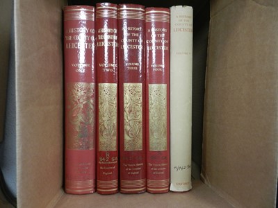 Lot 114 - VCH LEICESTER, vol 1-5. Ex-library (5) (box)