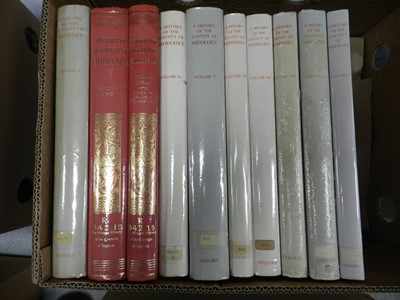 Lot 111 - VCH MIDDLESEX vols 1-10. Ex-library (10) (box)