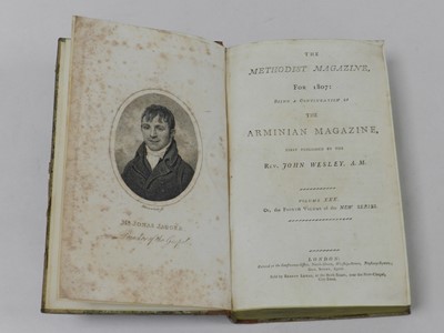 Lot 104 - METHODIST MAGAZINE 1804-1814. 11 vols with...