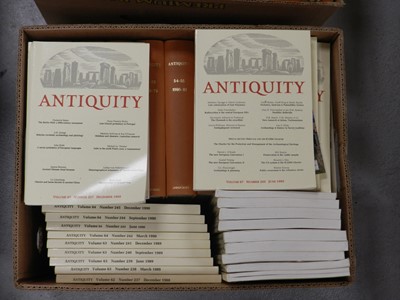 Lot 102 - ANTIQUITY. A Quarterly Journal of Archaeology....