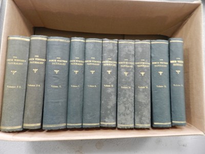 Lot 119 - NORTH WESTERN NATURALIST vols 1-13 bound in 10,...