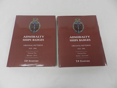 Lot 46 - STOPFORD, T P, Admiralty Ships Badges