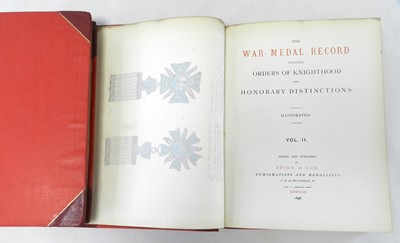 Lot 139 - SPINK & SON, The War Medal Record, 2 vols 4to,...