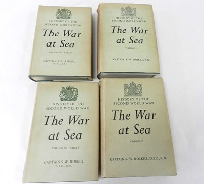 Lot 137 - ROSKILL, Captain S.W, The War at Sea, 4 vols...