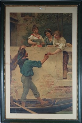 Lot 308 - Three Prints inc. Engraving after J Russell (19th Century), Mrs Scott Waring