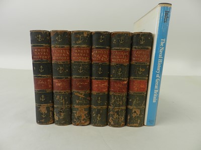 Lot 152 - JAMES, William, The Naval History of Great...