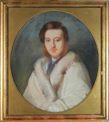 Lot 116 - British School, Pastel Portrait of Prince Albert