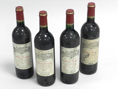 Lot 255 - Four bottles of Chateau Calon-Segur, St Estephe, 1997