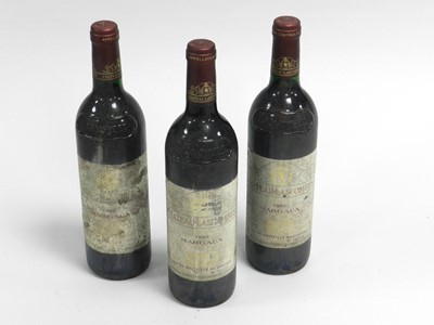 Lot 256 - Three bottles of Chateau Lascombes, Margaux, 1992