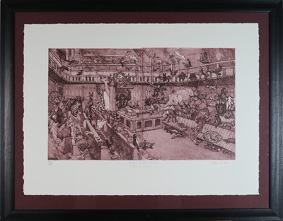 Lot 279 - Chris Orr (British Contemporary), Mother of All Parliaments (Pets in Control)