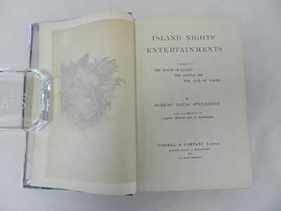 Lot 171 - STEVENSON, Robert Louis, Island Nights'...