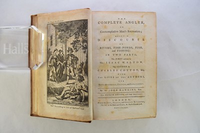 Lot 43 - WALTON, Isaac, The Complete Angler, edited by...