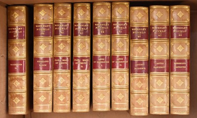 Lot 31 - SCOTT, Sir Walter, Waverley Novels, 42 vols (of 48)