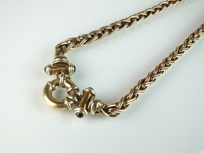 Lot 49 - A 9ct gold necklace