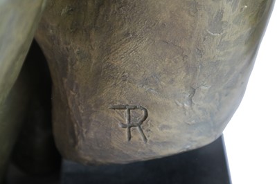Lot 149 - Francis Roe (British 20th Century) Sculpture of Two Children