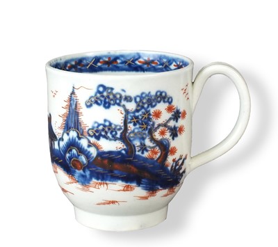 Lot 188 - James Pennington 'Cannonball' coffee cup, circa 1767-72