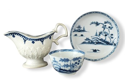 Lot 208 - Philip Christian tea bowl and saucer with a John Pennington creamer