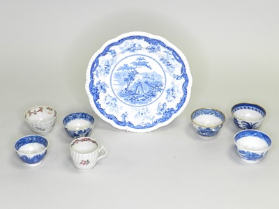 Lot 209 - A group of late 18th/early 19th century English teawares