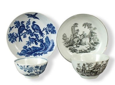 Lot 207 - A group of Worcester porcelain late 18th...