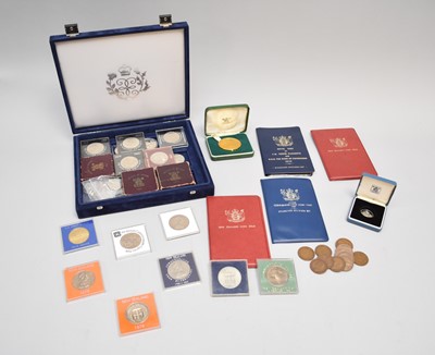Lot 75 - A large collection of British silver, cupro-nickel, copper and bronze coinage