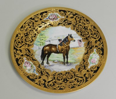 Lot 170 - Lynton Porcelain cabinet plate