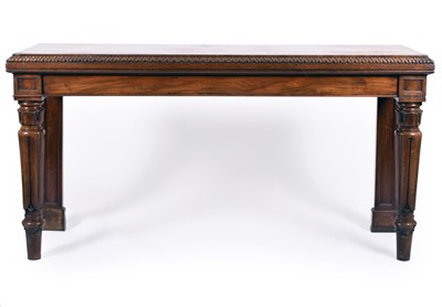 Lot 445 - A William IV mahogany serving table