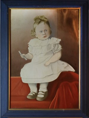 Lot 95 - Pair of Portraits including Amelia Williams (1844-1929) of Pencoed Castle