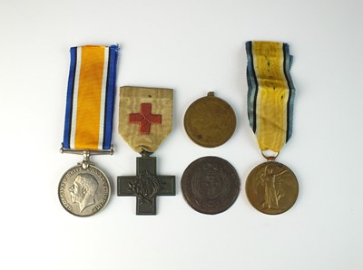 Lot 82 - A collection of five medals