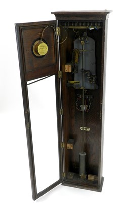 Lot 267 - A Magneta, London, electric wall clock, the...