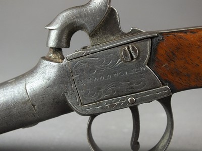 Lot 242 - 19th-century percussion pocket pistol