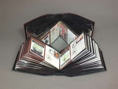 Lot 386 - Three albums containing Benham F.D.C.'s