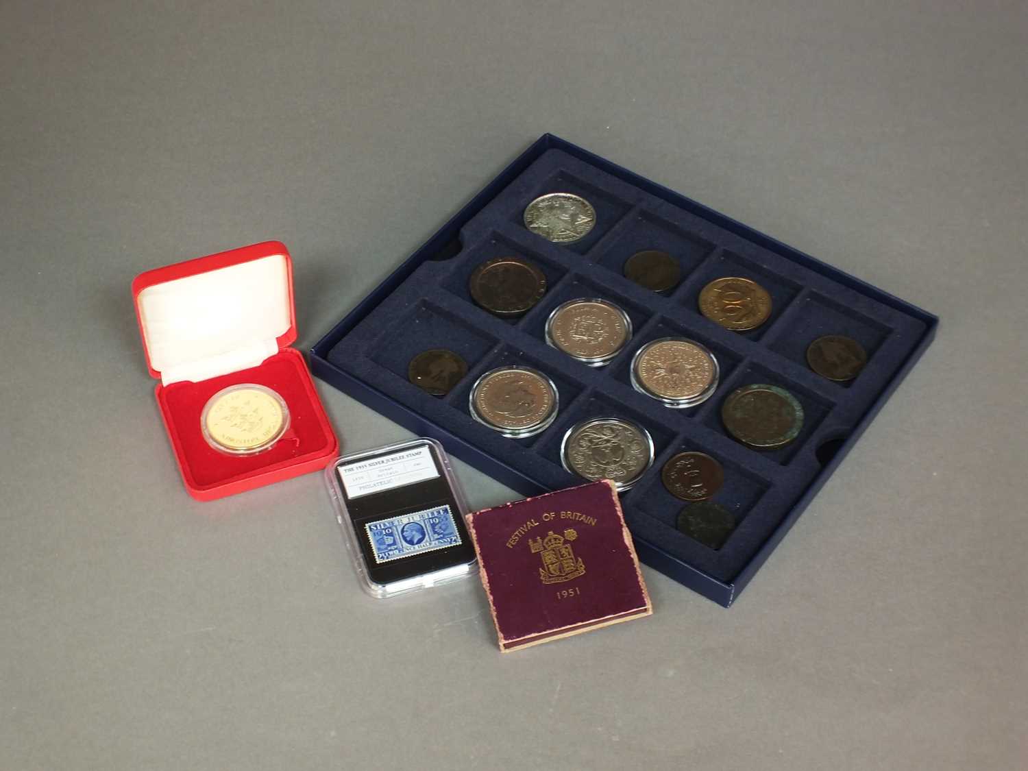 Lot 41 - A collection of assorted British coinage