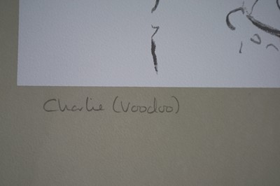 Lot 241 - Ronnie Wood (British b.1947) Charlie (Voodoo)