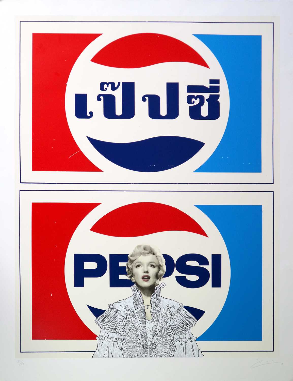 Lot 2 - Pakpoom Silaphan (Thai Contemporary) Marilyn on Pepsi