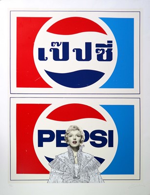 Lot 2 - Pakpoom Silaphan (Thai Contemporary) Marilyn on Pepsi