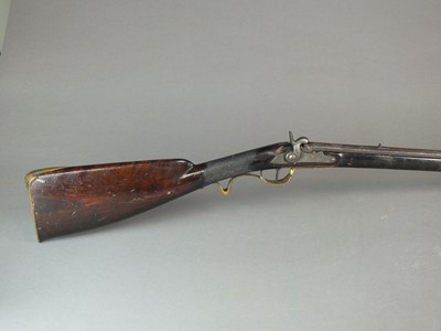 Lot 225 - Percussion Kentucky Rifle, 19th century