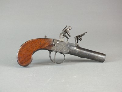 Lot 226 - English flintlock pistol, early 19th century