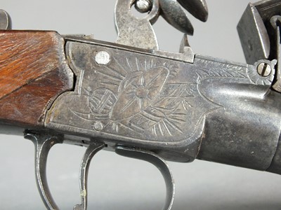 Lot 226 - English flintlock pistol, early 19th century