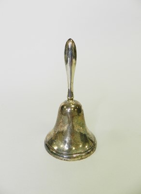 Lot 12 - A George V silver bell