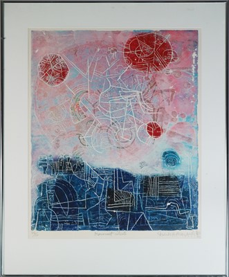 Lot 237 - Shoichi Hasegawa (Japanese b.1929) Pair of Coloured Etchings