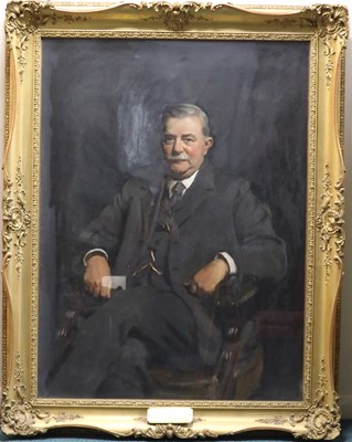 Lot 111 - Frank Thomas Copnall (1870-1949), Portrait of Samuel Skelton 1926