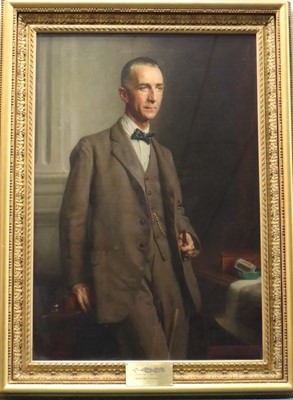 Lot 83 - A.T. Nowell (British 20th Century), Portrait of Henry William Lever Brown