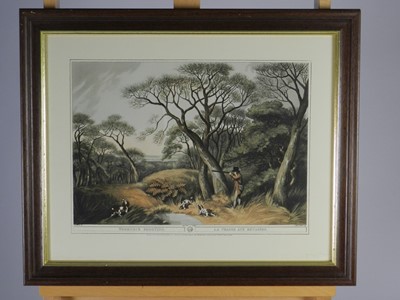 Lot 85 - A pair of reproduction field hunting prints after Henri Merke