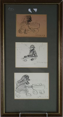 Lot 85 - After L.S. Lowry (British 1887-1976), Nursery Sketches Limited Edition Print